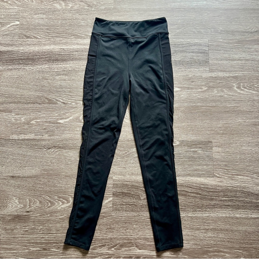 Carbon38 Black Leggings Mesh sides
